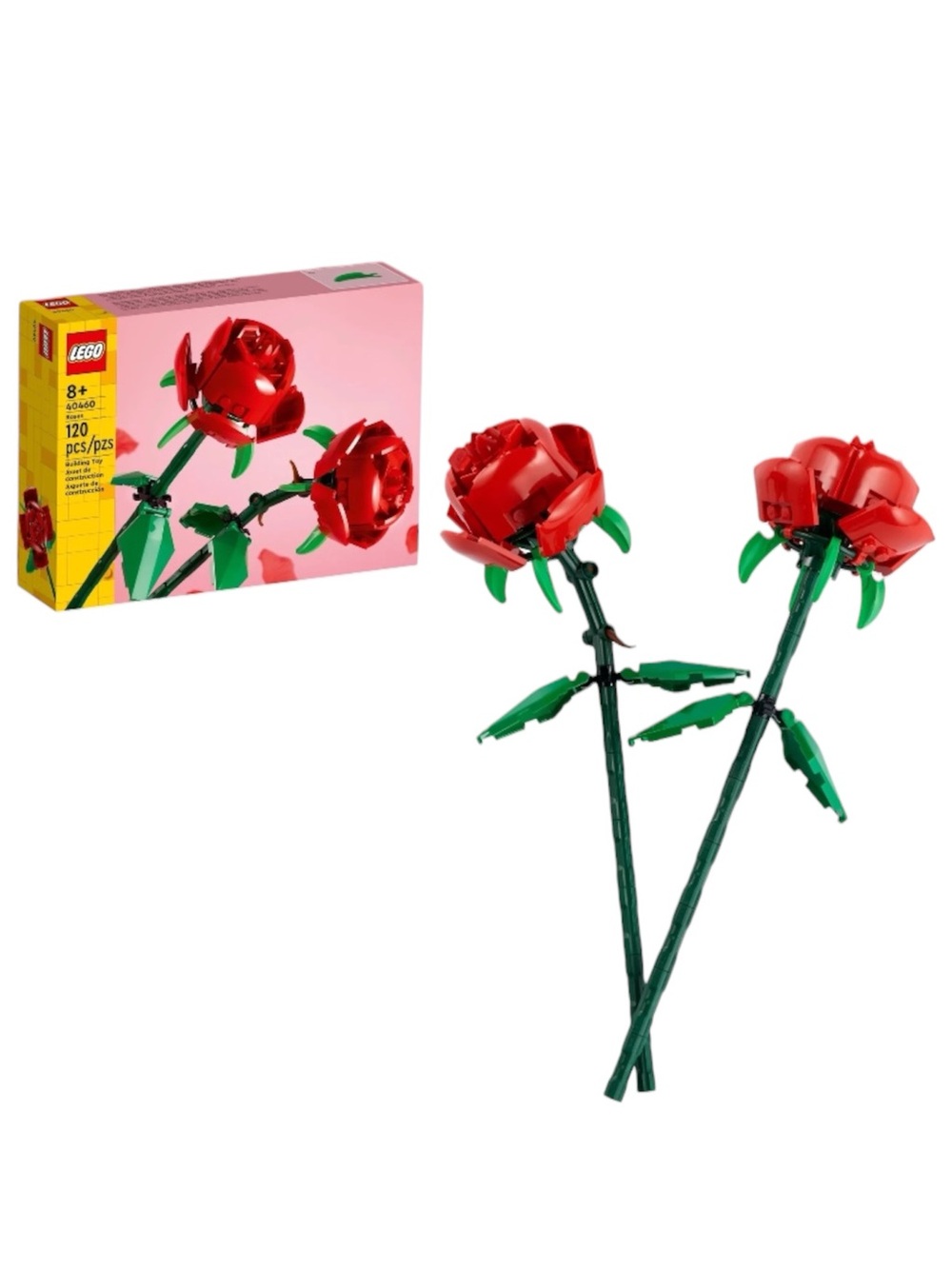 Lego 40460 Roses - Lego Botanicals Flowers New Sealed Birthday Gift